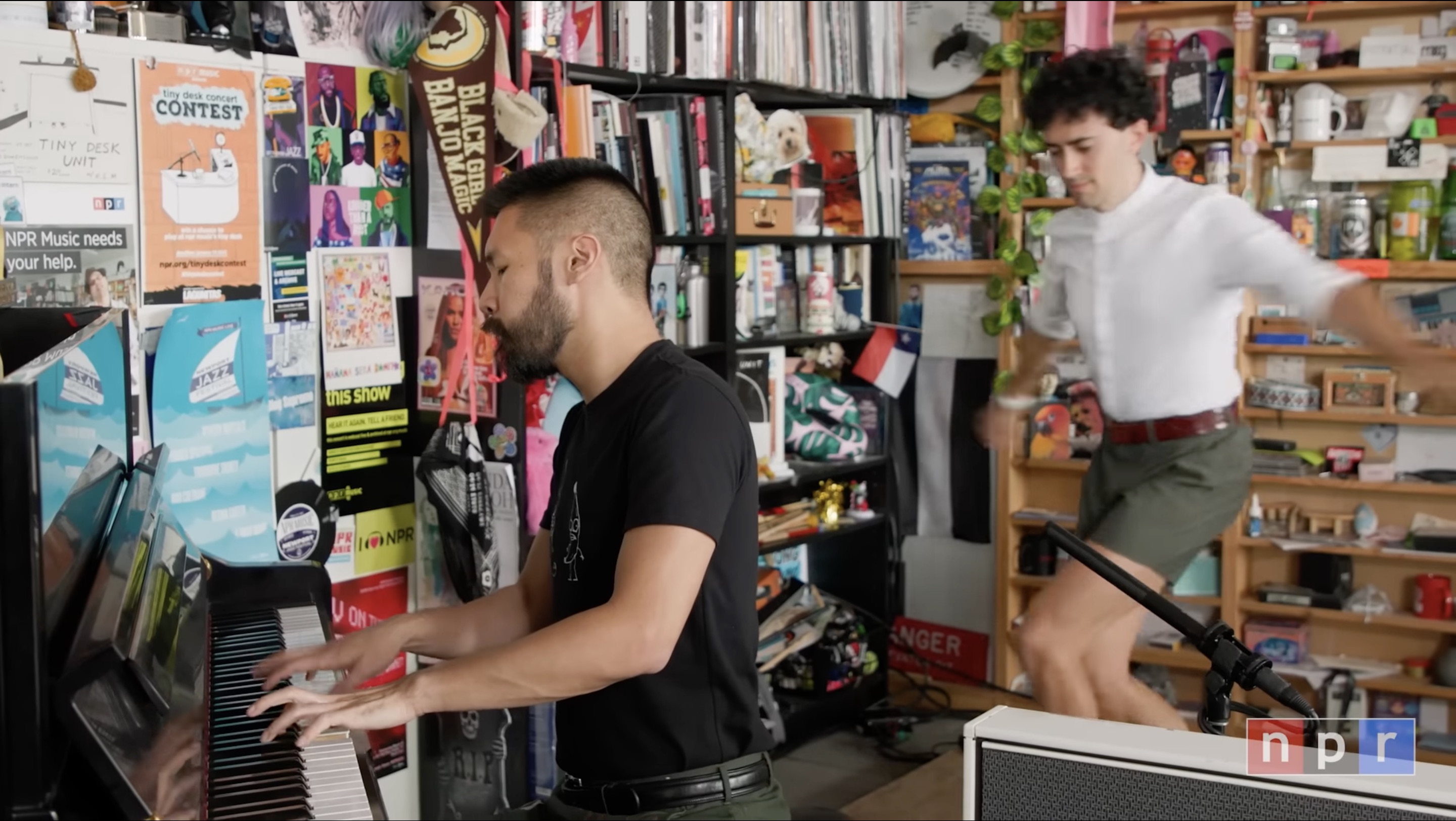 Conrad Tao and Caleb Teicher featured in Tiny Desk Concert